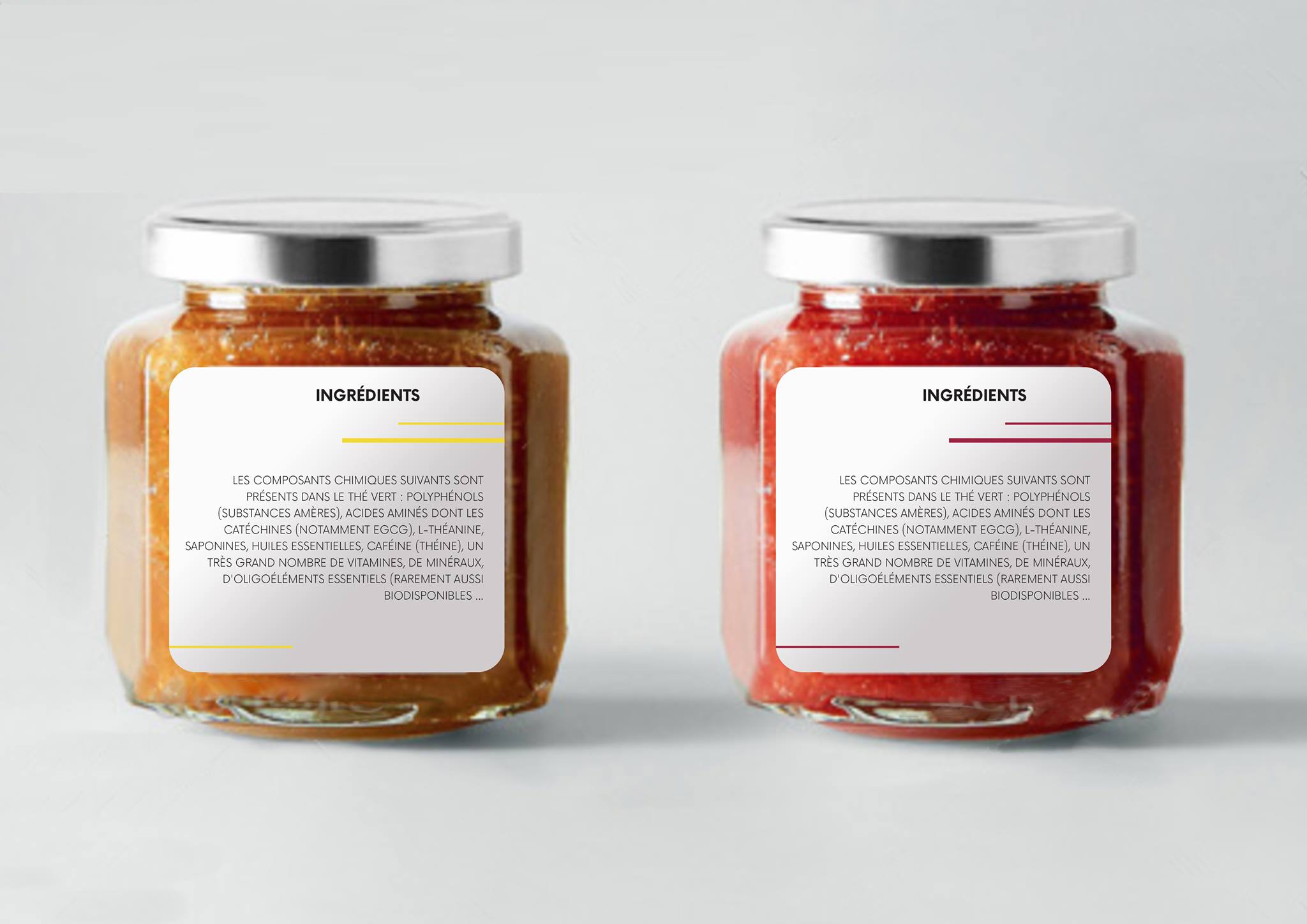 Fauchon jam ingredients